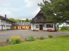Nice holiday home in Auw near lake